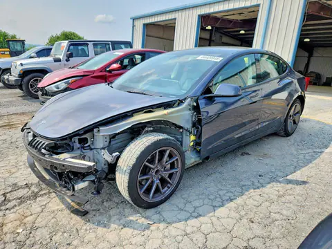 5YJ3E1EA5PF641761 — 2023 Tesla Model 3, Передняя часть (Front End), фото до ремонта