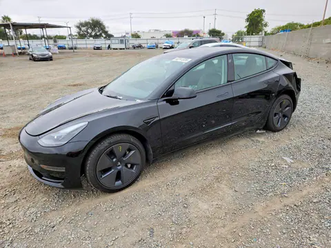 5YJ3E1EA7PF665818 — 2023 Tesla Model 3, Задняя часть (Rear End), фото до ремонта