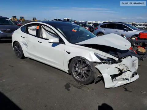 2023 Tesla Model 3 VIN 5YJ3E1EB2PF608645 фото 4