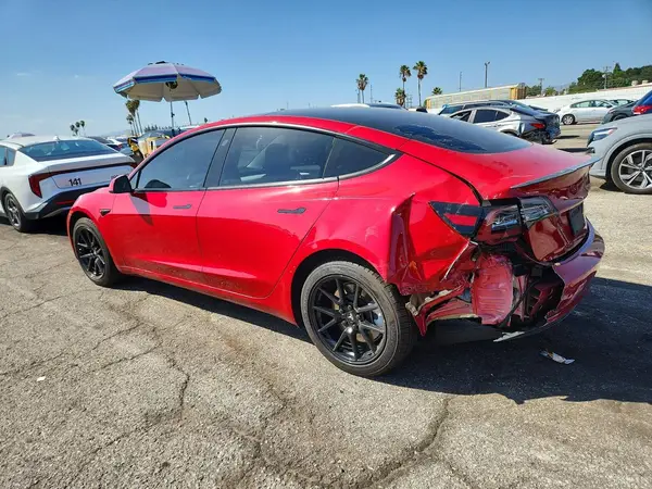 5YJ3E1EA4PF438778 — 2023 Tesla Model 3, фото 2 с аукциона Copart, Задняя часть