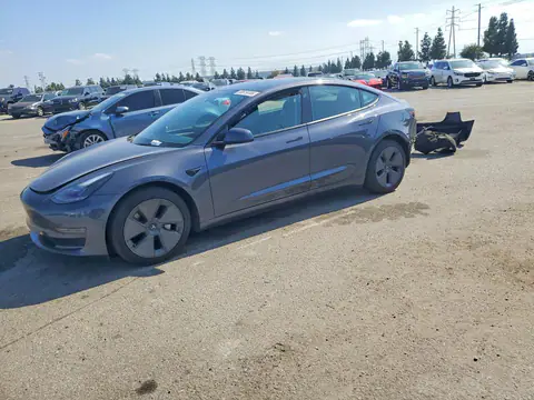 5YJ3E1EAXPF712081 — 2023 Tesla Model 3, Задняя часть (Rear End), фото до ремонта