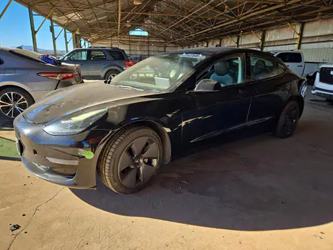 5YJ3E1EA8PF453655 — 2023 Tesla Model 3, Задняя часть (Rear End), фото до ремонта