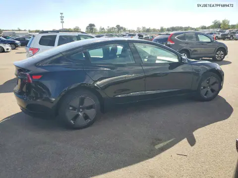 2023 Tesla Model 3 VIN 5YJ3E1EA7PF689472 фото 3