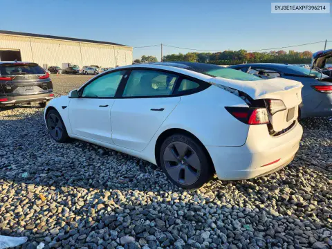 2023 Tesla Model 3 VIN 5YJ3E1EAXPF396214 фото 2