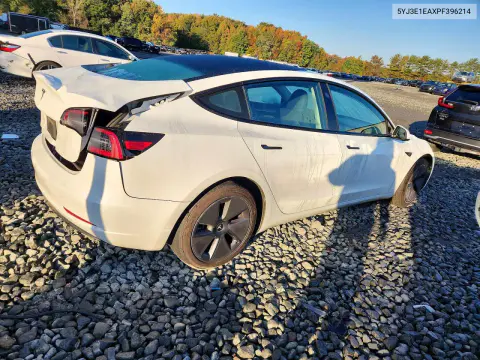 2023 Tesla Model 3 VIN 5YJ3E1EAXPF396214 фото 3