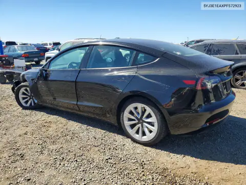 2023 Tesla Model 3 VIN 5YJ3E1EAXPF572923 фото 2