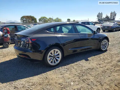 2023 Tesla Model 3 VIN 5YJ3E1EAXPF572923 фото 3