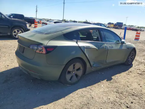 2023 Tesla Model 3 VIN 5YJ3E1EA8PF470813 фото 3