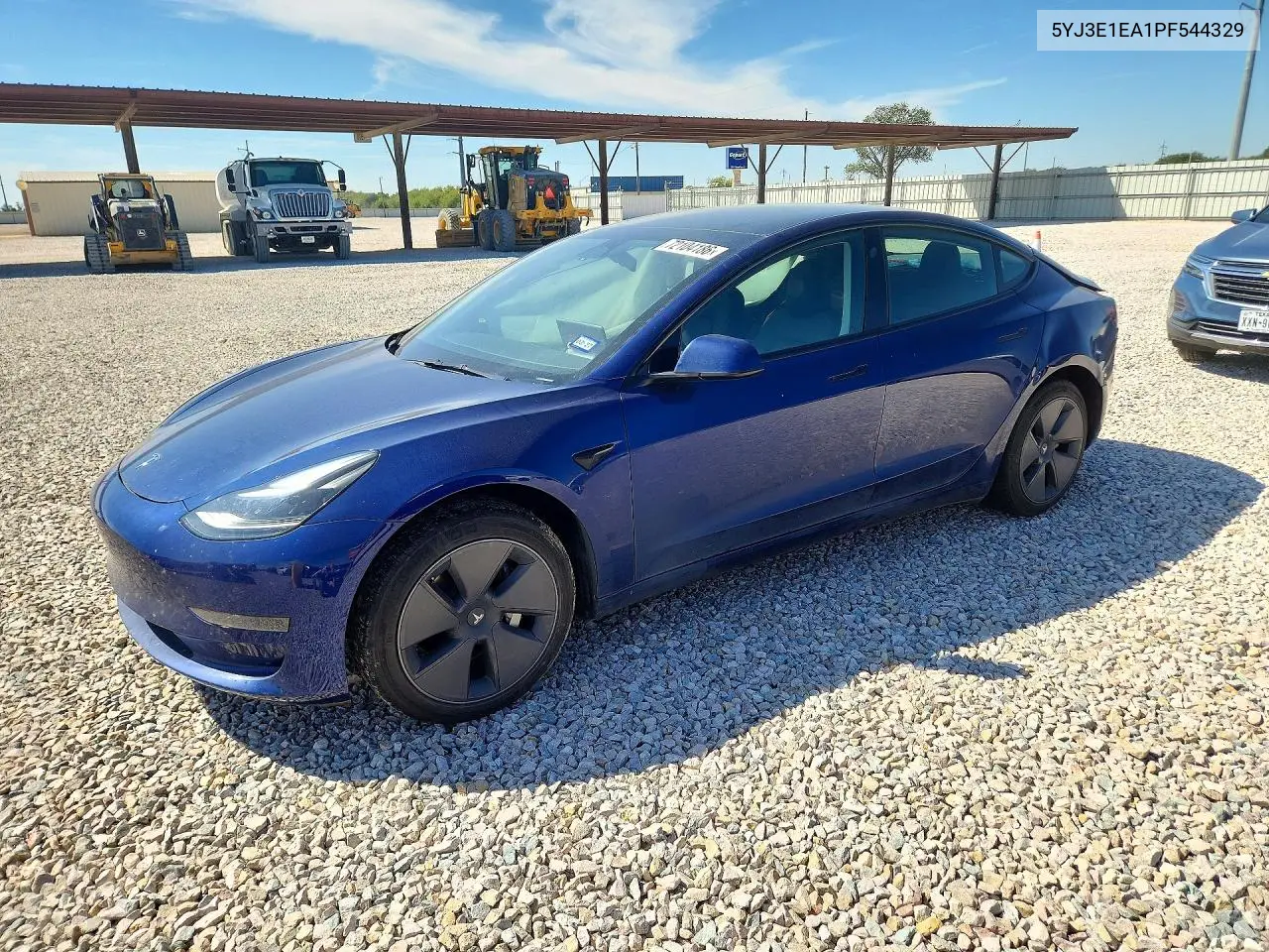 2023 Tesla Model 3 VIN 5YJ3E1EA1PF544329 фото 1