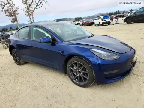 2023 Tesla Model 3 VIN 5YJ3E1EA7PF714483 фото 4