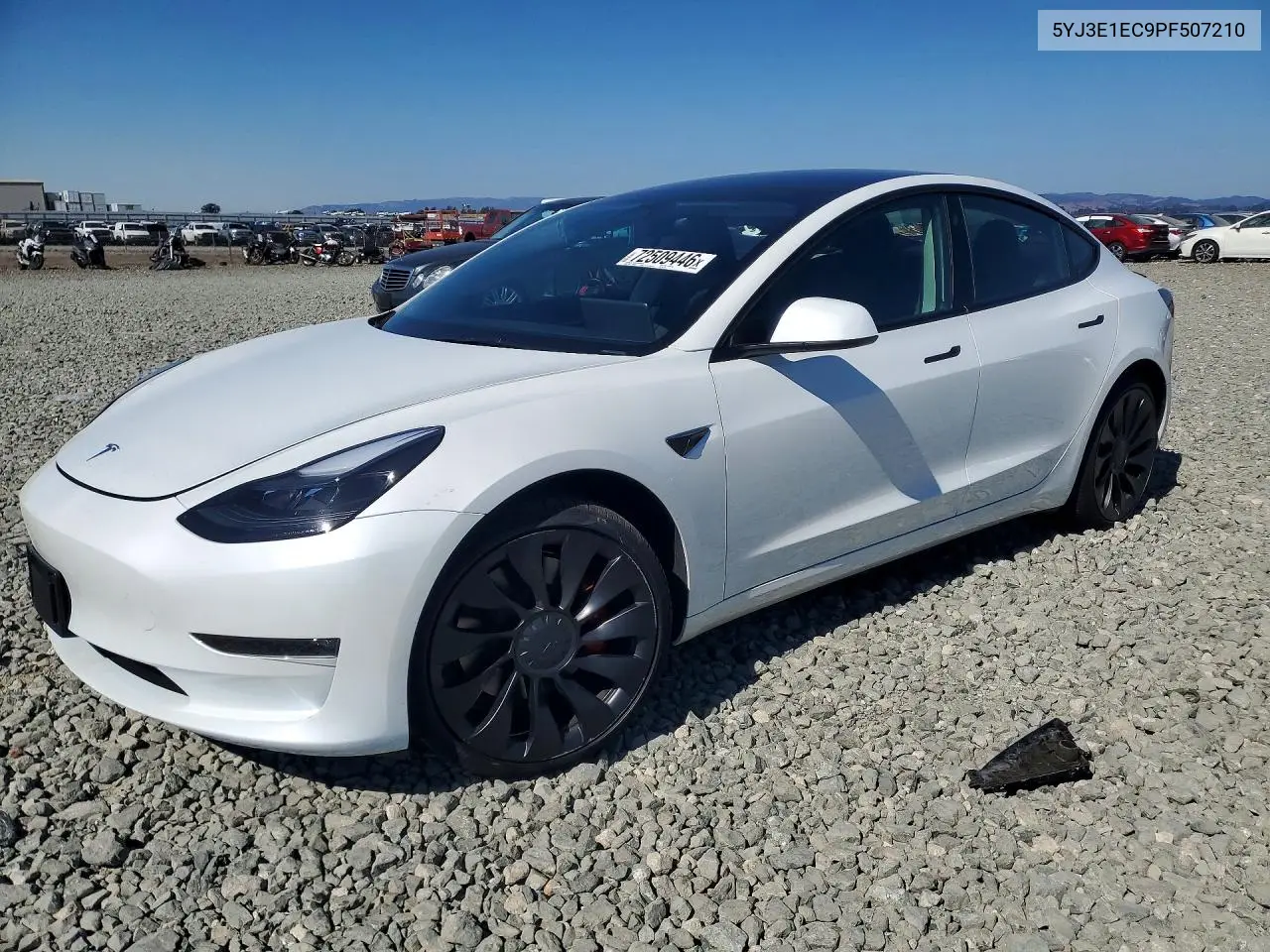 2023 Tesla Model 3 VIN 5YJ3E1EC9PF507210 фото 1