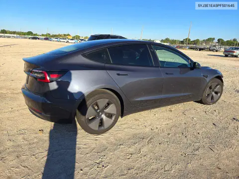 2023 Tesla Model 3 VIN 5YJ3E1EA5PF501645 фото 3