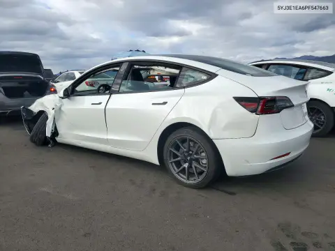 2023 Tesla Model 3 VIN 5YJ3E1EA6PF547663 фото 2