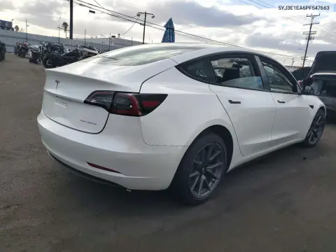2023 Tesla Model 3 VIN 5YJ3E1EA6PF547663 фото 3