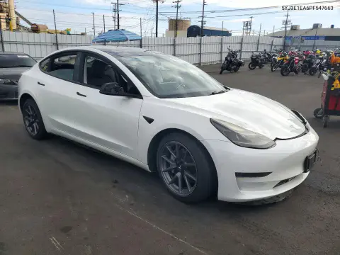 2023 Tesla Model 3 VIN 5YJ3E1EA6PF547663 фото 4