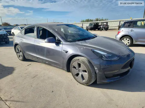 2023 Tesla Model 3 VIN 5YJ3E1EA2PF706534 фото 4