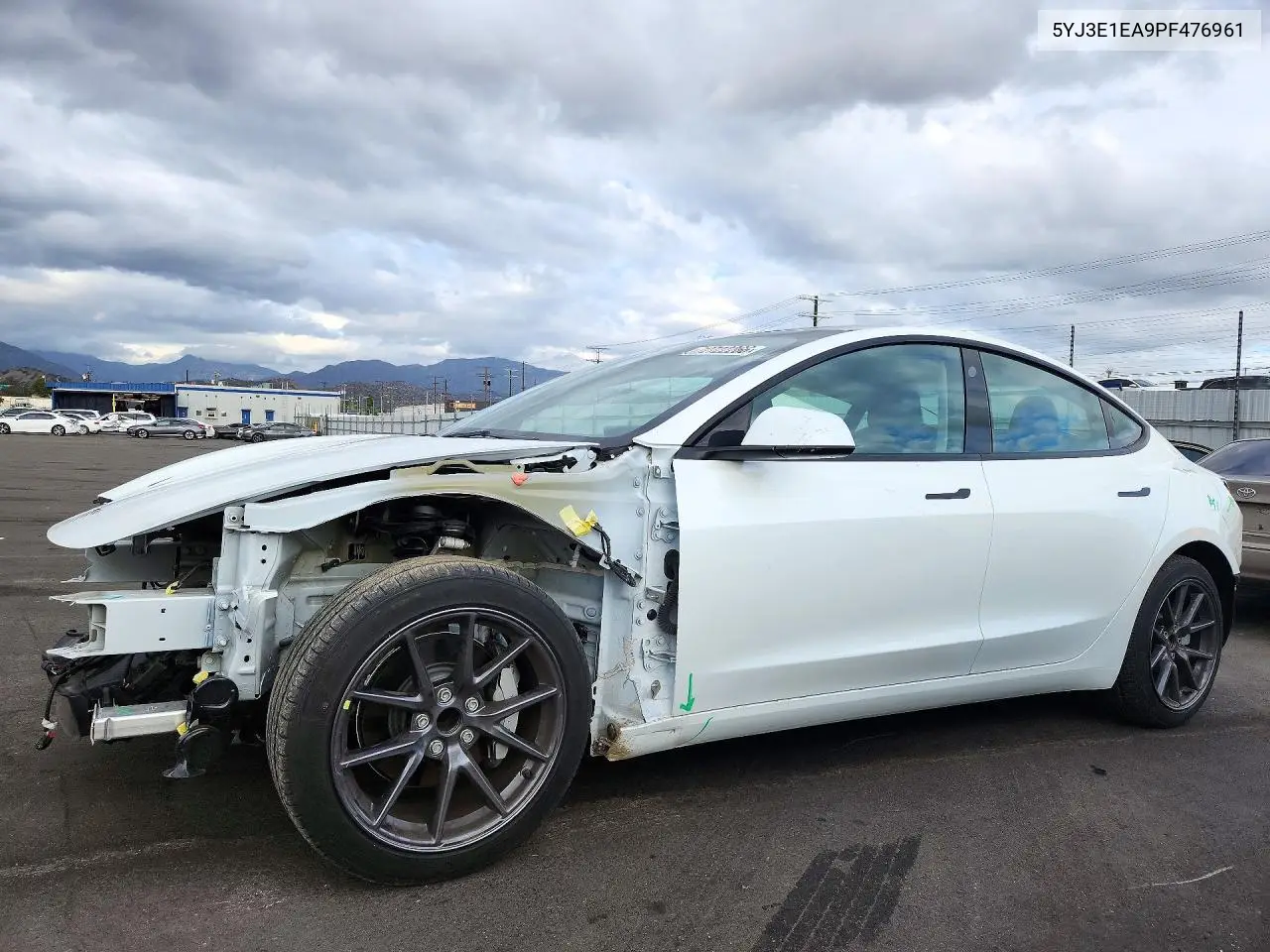 2023 Tesla Model 3 VIN 5YJ3E1EA9PF476961 фото 1