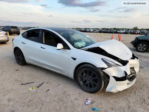 2023 Tesla Model 3 VIN 5YJ3E1EA9PF491802 фото 4