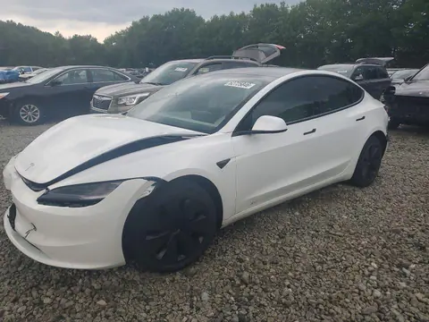 5YJ3E1EA9RF784246 — 2024 Tesla Model 3, Передняя часть (Front End), фото до ремонта