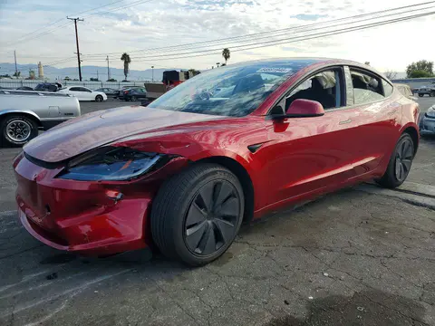 5YJ3E1EA2RF849423 — 2024 Tesla Model 3, Передняя часть (Front End), фото до ремонта