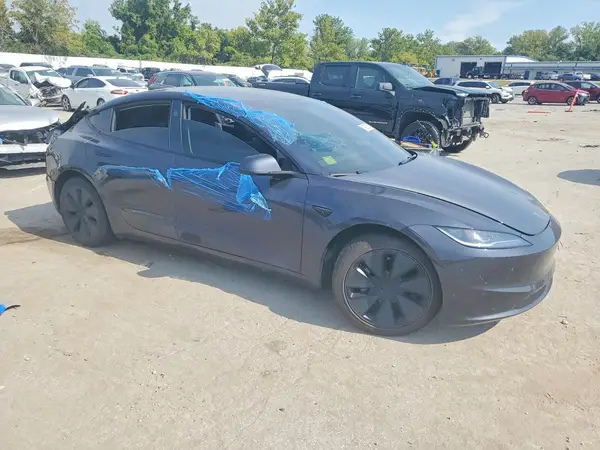 5YJ3E1EB4RF836844 — 2024 Tesla Model 3, фото 4 с аукциона Copart, Задняя часть