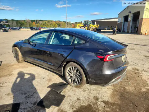 2024 Tesla Model 3 VIN 5YJ3E1EA6RF735702 фото 2
