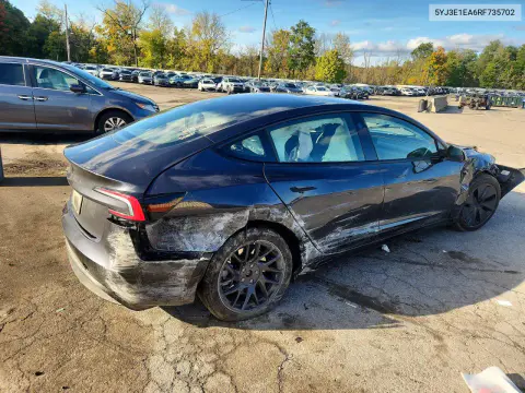 2024 Tesla Model 3 VIN 5YJ3E1EA6RF735702 фото 3