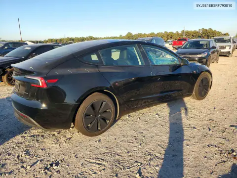 2024 Tesla Model 3 VIN 5YJ3E1EB2RF793010 фото 3