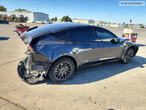 2025 Tesla Model 3 VIN 5YJ3E1EA1SF042221 фото 3