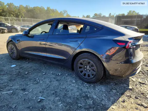 2026 Tesla Model 3 VIN 5YJ3E1EA4TF147661 фото 2
