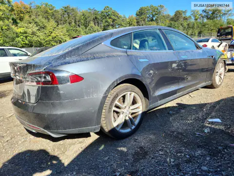 2015 Tesla Model S 70D VIN 5YJSA1S26FF090744 фото 3
