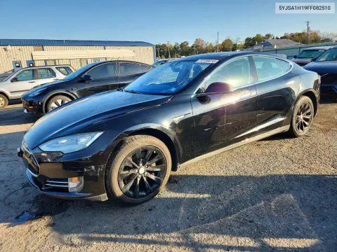 5YJSA1H19FF082510 — 2015 Tesla Model S, Сторона, фото до ремонта