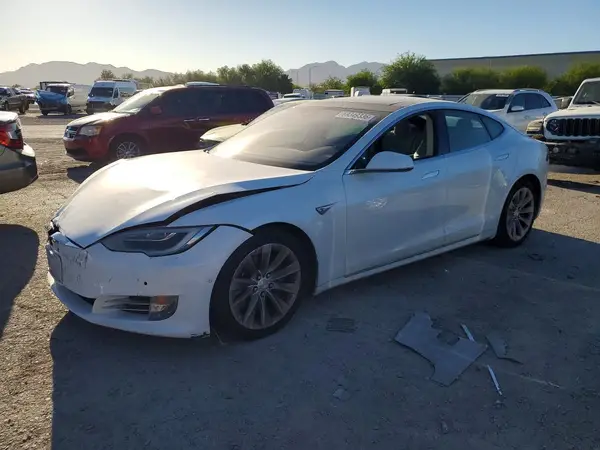 5YJSA1E26GF142323 — 2016 Tesla Model S, Передняя часть (Front End), фото до ремонта