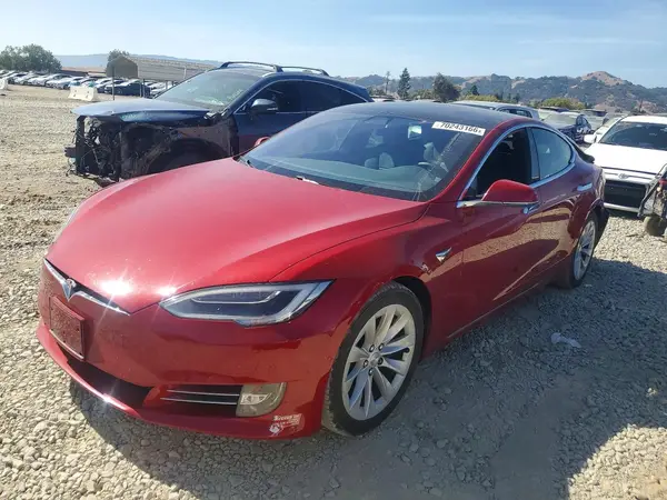 5YJSA1E10HF189761 — 2017 Tesla Model S, Задняя часть (Rear End), фото до ремонта