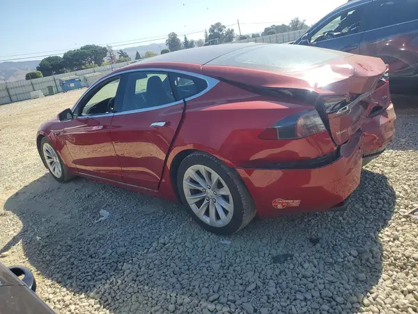 5YJSA1E10HF189761 — 2017 Tesla Model S, фото 2 с аукциона Copart, Задняя часть