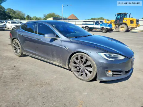 2017 Tesla Model S VIN 5YJSA1E23HF199533 фото 4