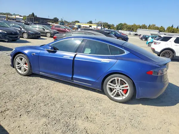 5YJSA1E4XJF289821 — 2018 Tesla Model S, фото 2 с аукциона Copart, Боковая часть