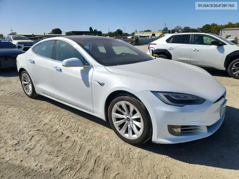 2018 Tesla Model S VIN 5YJSA1E20JF281760 фото 4