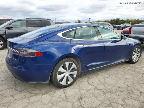 5YJSA1E27LF378750 — 2020 Tesla Model S, фото 3 с аукциона Copart 20.10.2026, Мелкие вмятины и царапины