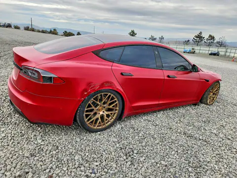 2021 Tesla MODEL S VIN 5YJSA1E52MF443791 фото 3