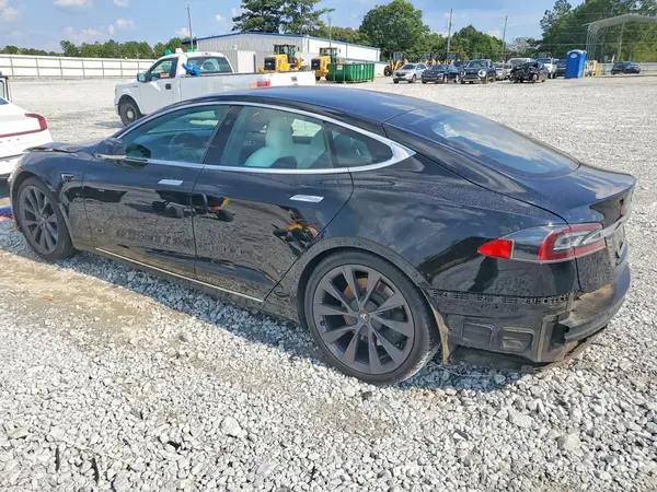 5YJSA1E2XMF426047 — 2021 Tesla Model S, фото 2 с аукциона Copart 07.10.2026, Задняя часть