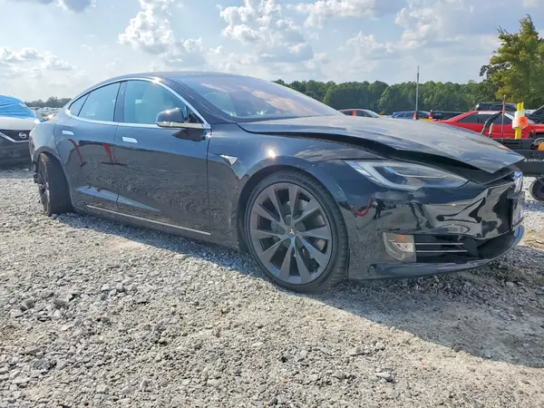 5YJSA1E2XMF426047 — 2021 Tesla Model S, фото 4 с аукциона Copart 07.10.2026, Задняя часть