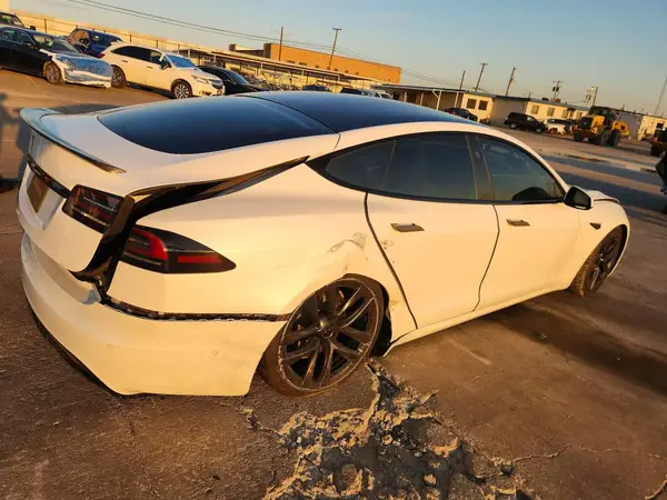 5YJSA1E58NF480118 — 2022 Tesla Model S, фото 3 с аукциона Copart, Боковая часть