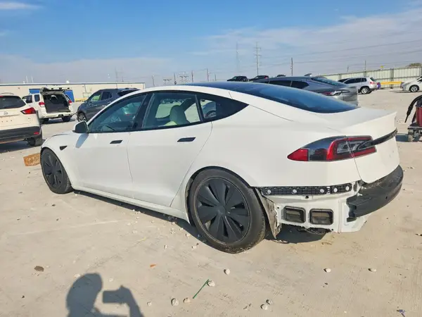 5YJSA1E50NF459277 — 2022 Tesla Model S, фото 2 с аукциона Copart, Боковая часть