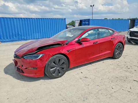 5YJSA1E52PF528859 — 2023 Tesla Model S, Передняя часть (Front End), фото до ремонта