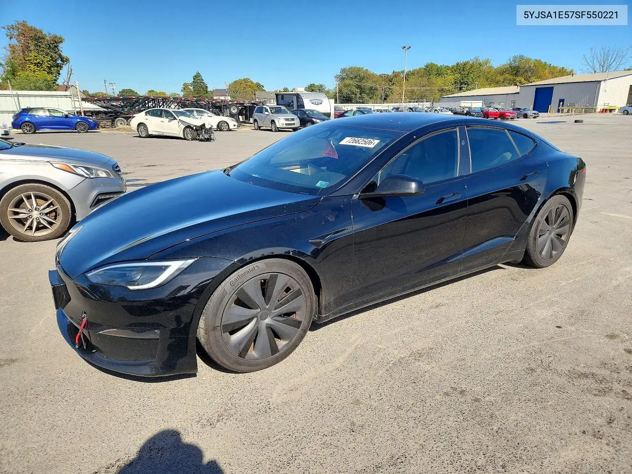 2025 Tesla Model S VIN 5YJSA1E57SF550221 фото 1