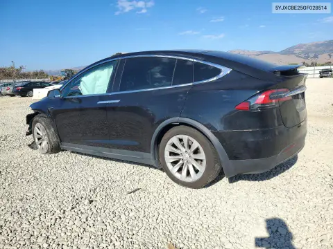 2016 Tesla Model X VIN 5YJXCBE25GF028514 фото 2