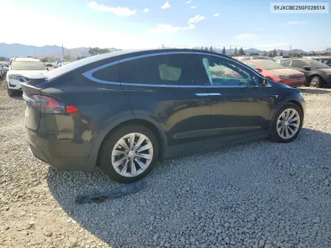 2016 Tesla Model X VIN 5YJXCBE25GF028514 фото 3