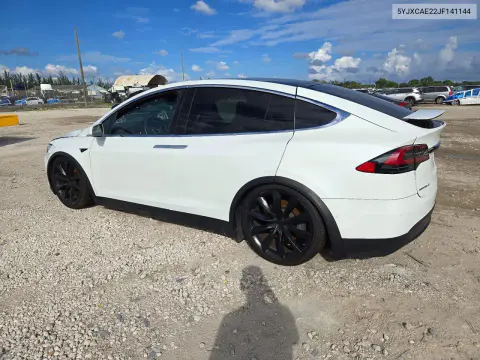 2018 Tesla Model X VIN 5YJXCAE22JF141144 фото 2