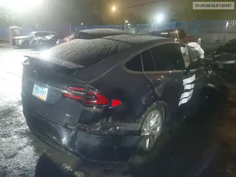 2018 Tesla Model X VIN 5YJXCAE20JF132457 фото 3